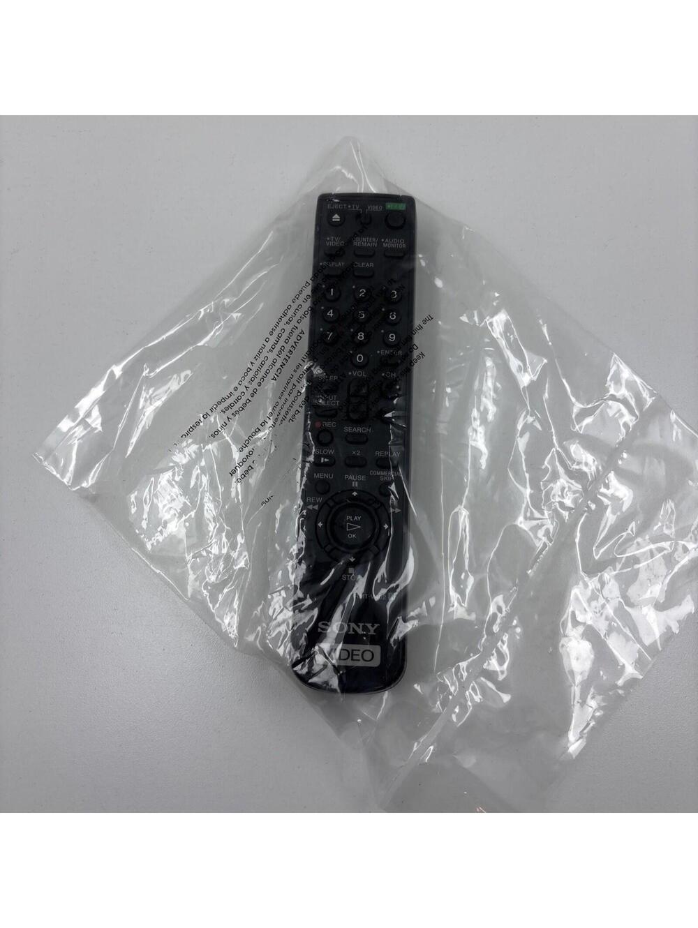 Sony Video RMT-V402 VCR Remote Control Black OEM Original - New